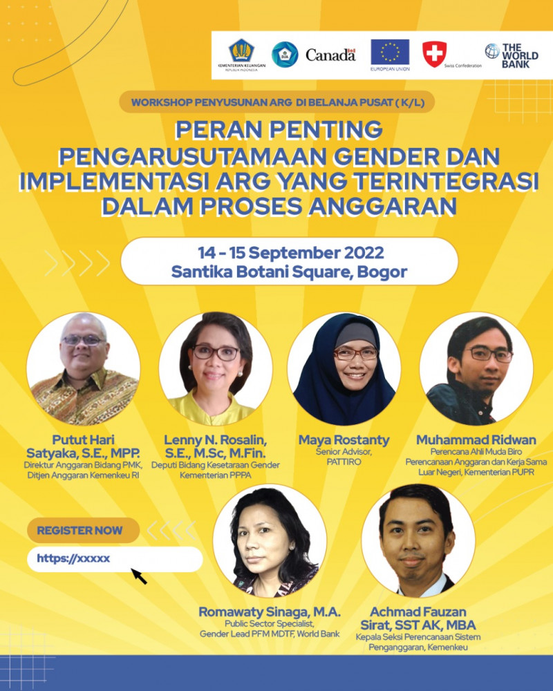 Workshop Peran Penting PUG dan Implementasi ARG