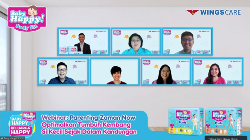 Webinar Pareting Zaman Now: Optimalkan Tumbuh Kembang Generasi Alpha Sejak Dalam Kandungan