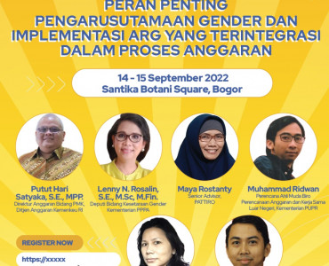 Workshop Peran Penting PUG dan Implementasi ARG