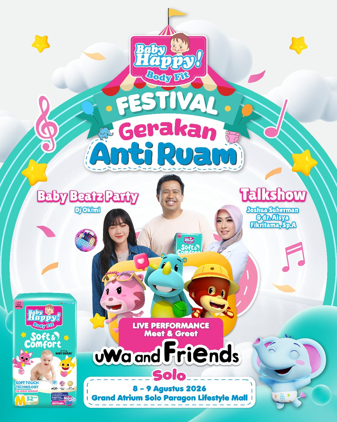 Halo Solo, Seseruan Bareng Yuk Di Festival Gerakan Anti Ruam