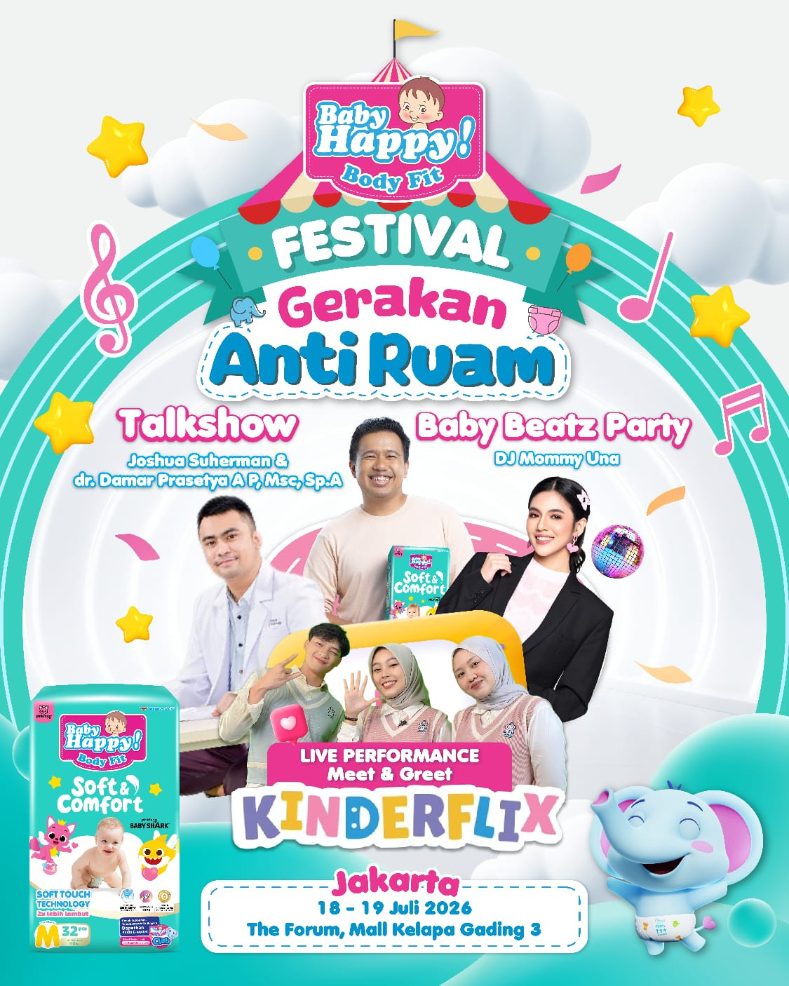 Festival Gerakan Anti Ruam Hadir Kembali Jakarta