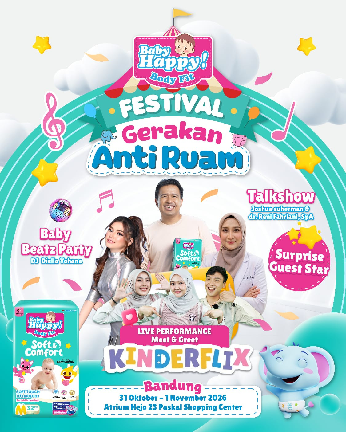 Festival Gerakan Anti Ruam Sambangi Bandung