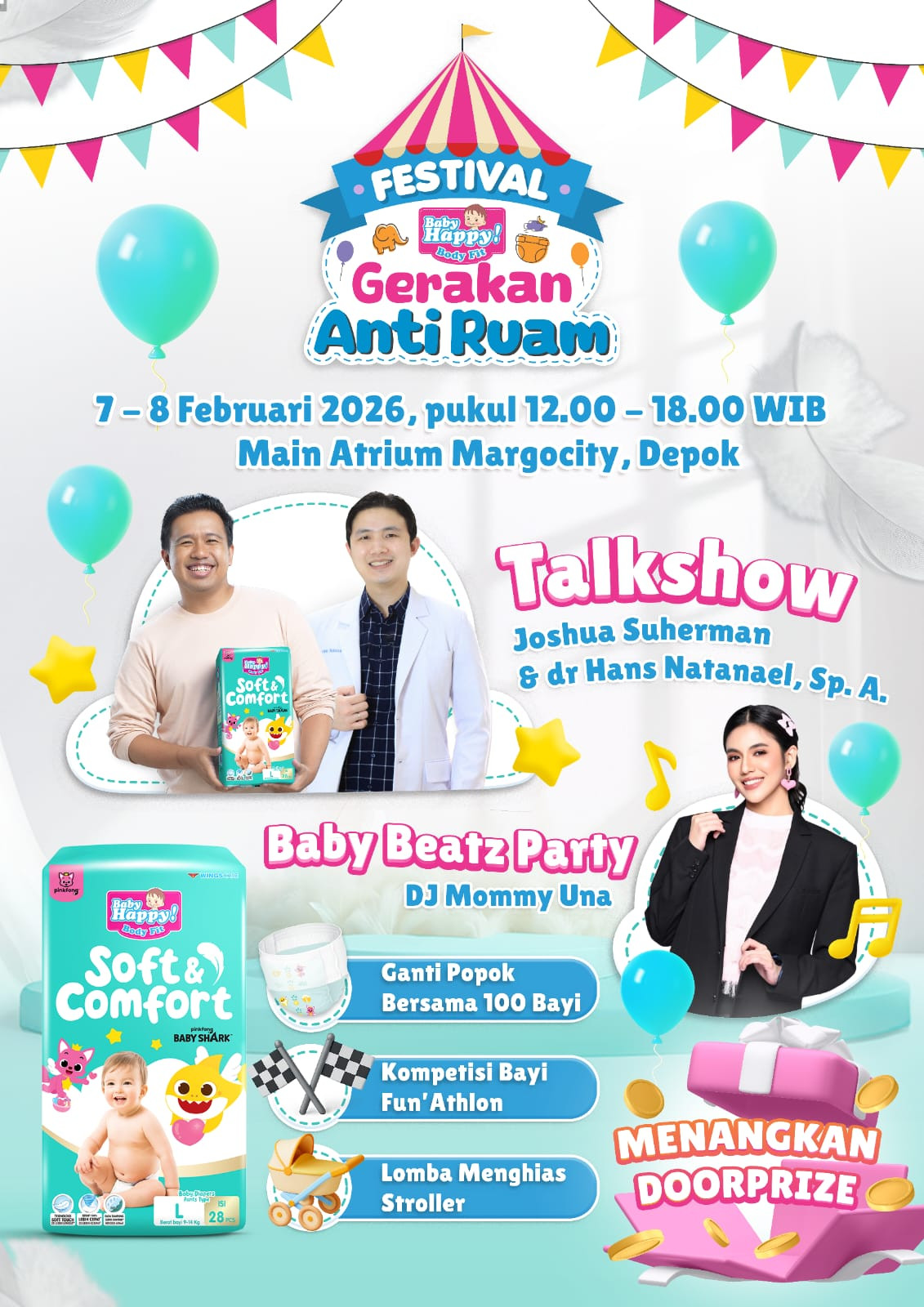 Halo Depok, Festival Gerakan Anti Ruam Akan Hadir Untuk Anda Semua